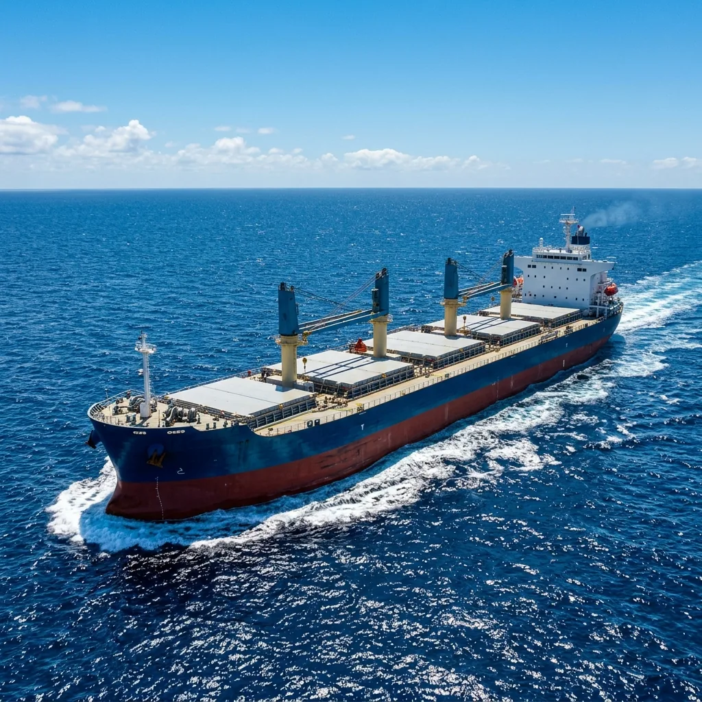 Dry bulk carrier vessel managed with RadiantFleet commercial crew management software