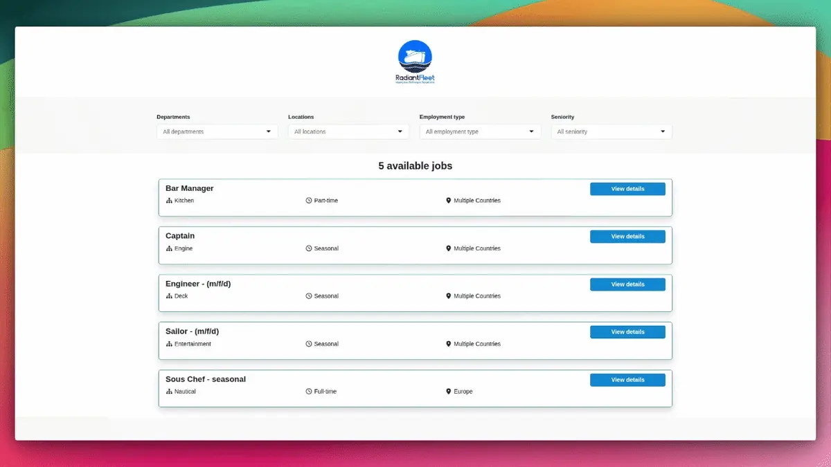 Recruitment Dashboard