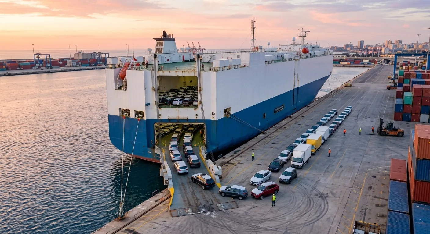 Container ship managed with RadiantFleet commercial crew management software