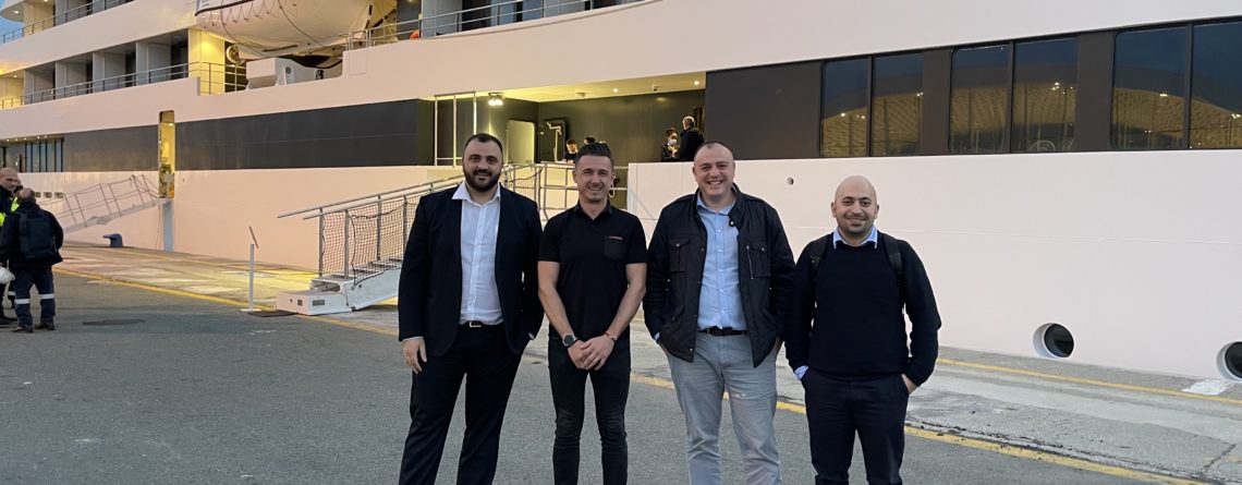 First visit of Emerald Azzurra to the port of Limassol